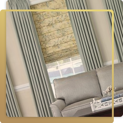 Range of blinds and curtains in UAE